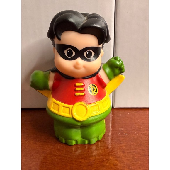 Fisher-Price Other - Fisher-Price Little People Robin DC Super Friends Superhero Figure Y1585 2012